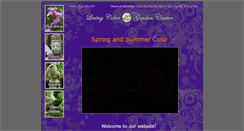 Desktop Screenshot of livingcolorgardencenter.net